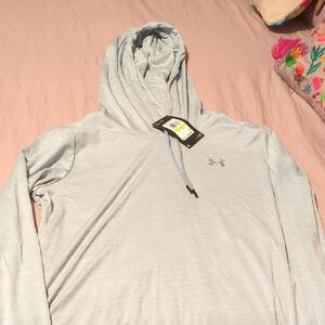 Under Armour Light Gray Hoodie